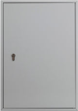 BURG-WÄCHTER Schlüsselschrank 6850/100 PZ mit Profilzylinder, 100 Haken, Stahl, grau, 550x377x80 mm