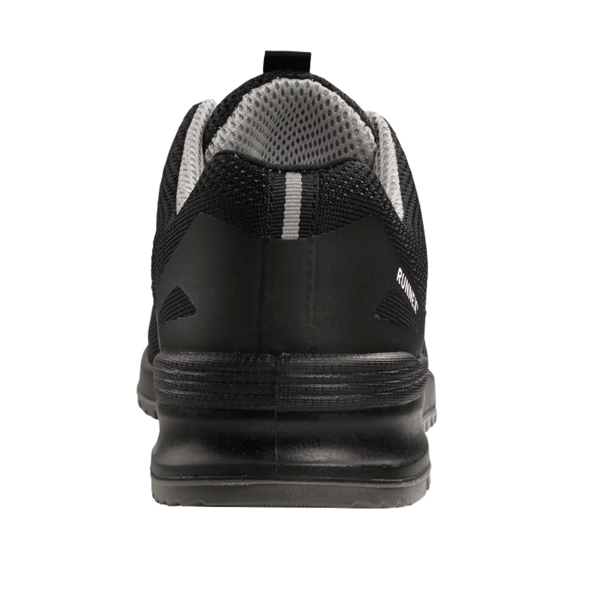 RUNNEX Sicherheitshalbschuh SportStar 5108 S1P SRC ESD, Gr. 40, Weite 10,5, schwarz/grau