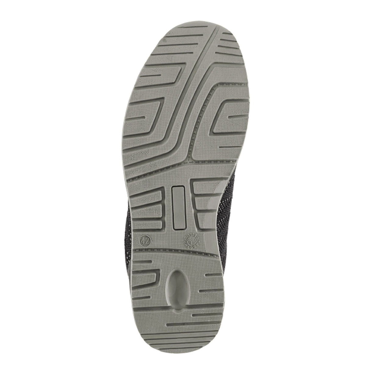 RUNNEX Sicherheitshalbschuh SportStar 5108 S1P SRC ESD, Gr. 40, Weite 10,5, schwarz/grau