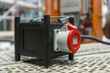 BRENNENSTUHL Stromverteiler 400V/16 A – 3xCEE400V + 3x230V, IP44, mobiler Endverteiler