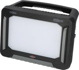 BRENNENSTUHL LED-Hybrid-Baustrahler 10050 MH 100 W 12500 lm IP54 – Akku- und Netzbetrieb