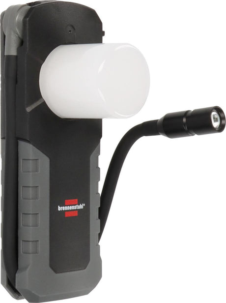 Brennenstuhl Akku-Handleuchte HL 1000 ACW – 1000 lm COB, 380 lm Spot, Li-Ion, IP54