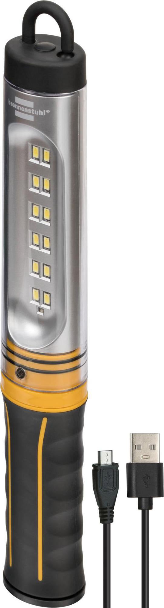 BRENNENSTUHL LED-Werkstattleuchte WL 500 A – 520 lm, 3,7 V, IK07, IP54