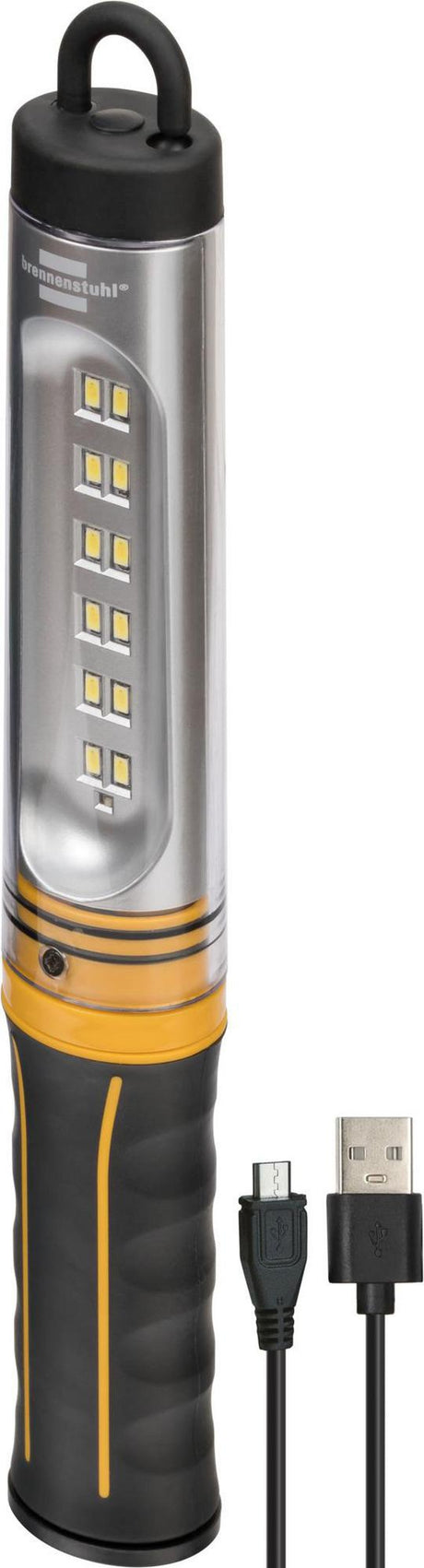 BRENNENSTUHL LED-Werkstattleuchte WL 500 A – 520 lm, 3,7 V, IK07, IP54