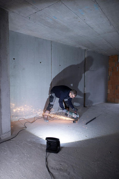 BRENNENSTUHL LED-Hybrid-Baustrahler 6050 MH, 61,6 W, 6200 lm, 18 V, IP65, 5 m Kabel