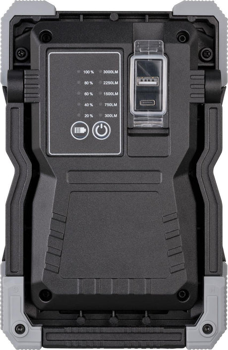 BRENNENSTUHL Akku-LED-Strahler RUFUS 30 W 3000 lm IP65 mit Powerbank-Funktion