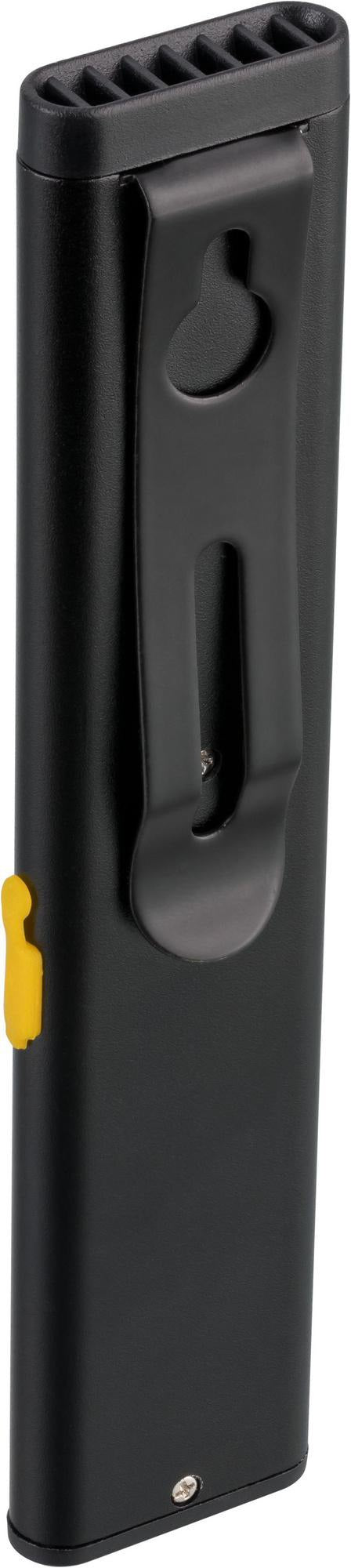 BRENNENSTUHL LED-Akkuhandleuchte PL 200 A – 200 lm, COB LED, Magnet & Clip