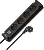 Brennenstuhl Bremounta Steckdosenleiste 4-fach 16A 230V schwarz 1,5m H05VV-F