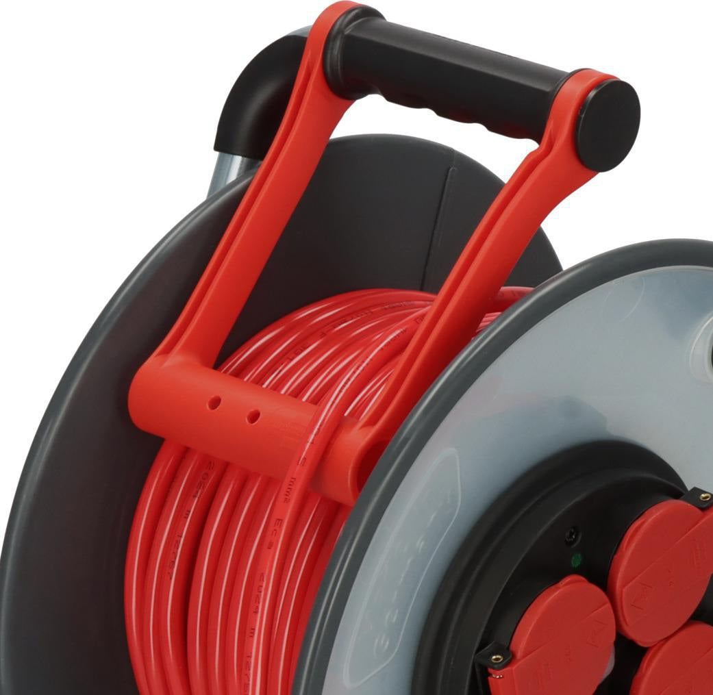 Brennenstuhl Kabeltrommel SC 2200 25m H07RN-F 3x2,5mm² IP44 – 4 Steckdosen
