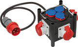 BRENNENSTUHL Stromverteiler 400V/16 A – 3xCEE400V + 3x230V, IP44, mobiler Endverteiler