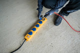 Brennenstuhl Steckdosenblock Super Solid SL 554 – 5-fach, 16 A, 230 V, IP54, 2 m H07RN-F