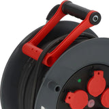 Brennenstuhl Kabeltrommel 320 KU 4200 40m Gummi-Neopren 3x2,5mm² IP44 mit 5 Schutzkontaktsteckdosen