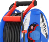 Brennenstuhl Kabeltrommel Garant 40m H07RN-F 3x1,5mm² mit 3 Schutzkontaktsteckdosen und cablepilot
