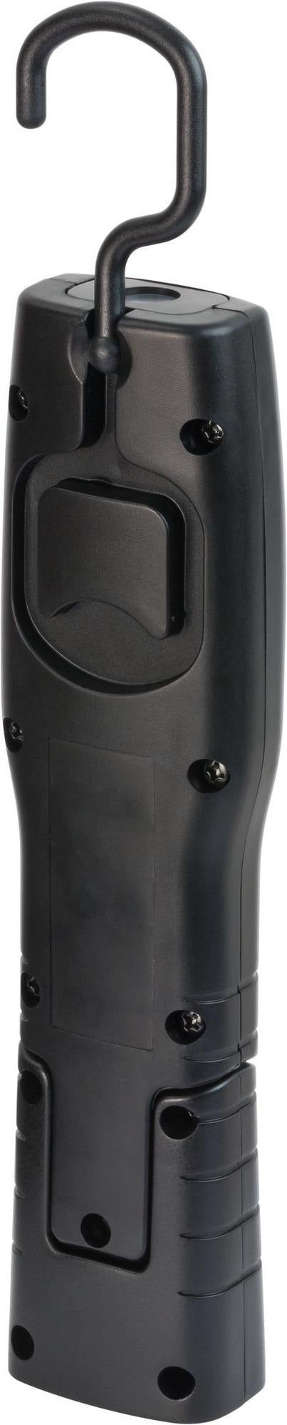 BRENNENSTUHL Akku-LED-Handleuchte HL 201 A – 250 + 70 lm, 3,7 V Li-Ion, knickbarer Fuß, Magnet
