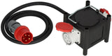 BRENNENSTUHL Stromverteiler 400V/16 A – 3xCEE400V + 3x230V, IP44, mobiler Endverteiler