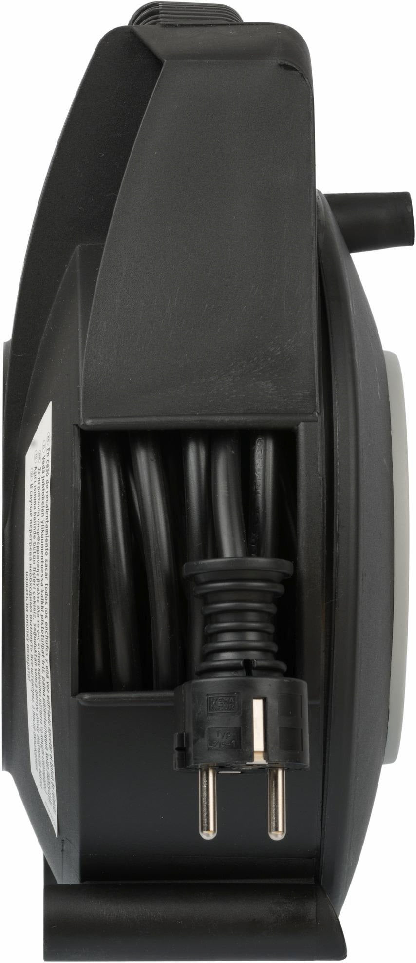 BRENNENSTUHL Kabelbox 15m H05VV-F 3x1,5 mm² mit 4 Schutzkontaktsteckdosen und Überhitzungsschutz
