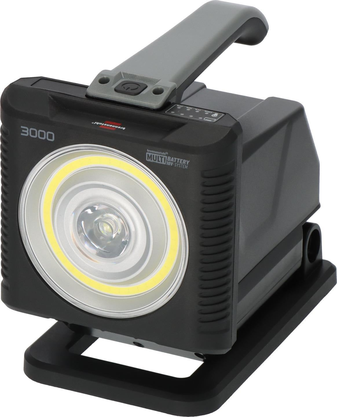BRENNENSTUHL Akku-Handleuchte HL 3000 18 V 20 W 2160 lm – Handscheinwerfer & Arbeitsstrahler