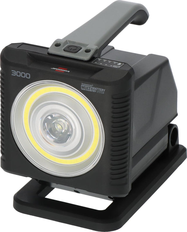 BRENNENSTUHL Akku-Handleuchte HL 3000 18 V 20 W 2160 lm – Handscheinwerfer & Arbeitsstrahler