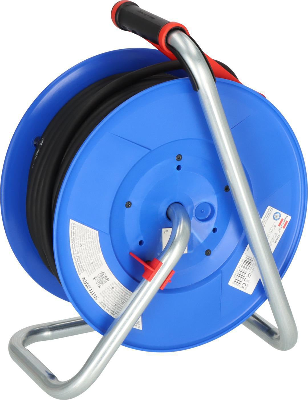 Brennenstuhl Kabeltrommel Garant 40m H07RN-F 3x1,5mm² mit 3 Schutzkontaktsteckdosen und cablepilot