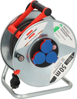 Brennenstuhl Kabeltrommel Garant S240 25m N05V3V3 3x1,5 mm² IP44 mit 3 Schutzkontaktsteckdosen