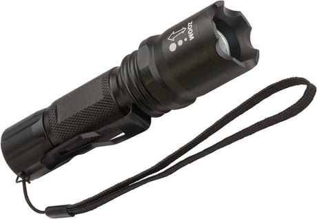 BRENNENSTUHL LED-Taschenlampe LuxPremium 250 lm, 160 m Leuchtweite, fokussierbar, IP44, inkl. 3x AAA