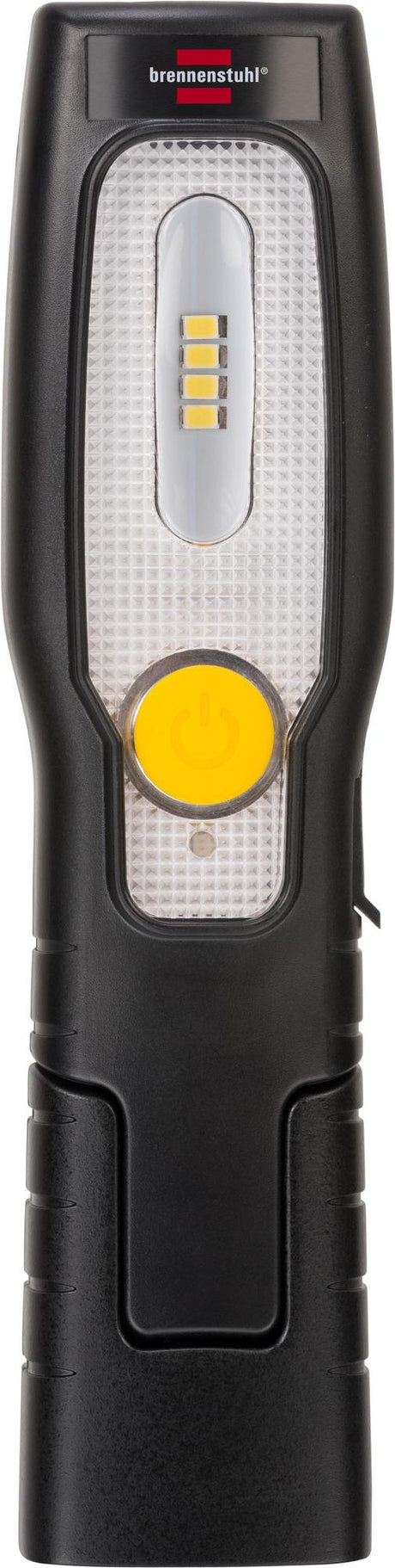 BRENNENSTUHL LED-Akkuhandleuchte HL 200 A – 70/250 lm, 3,7 V Li-Ion, 360° Haken