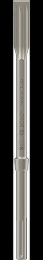 Bosch Flachmeißel RTec SDS-Max 400 mm, Schneidenbreite 25 mm für Beton und Mauerwerk