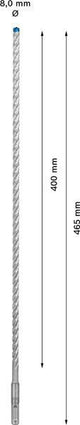 BOSCH Hammerbohrer Expert SDS-7X Ø18 mm, Arbeitslänge 200 mm, SDS-plus