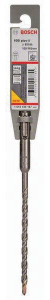 Bosch Hammerbohrer Plus-5 SDS-plus Ø 4,0 mm, Arbeitslänge 50 mm, Gesamtlänge 110 mm