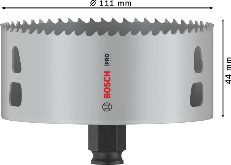 Bosch Lochsäge PRO Multi Material PC Plus 102 mm – HSS mit 8% Kobalt für Stahl und Trockenbau