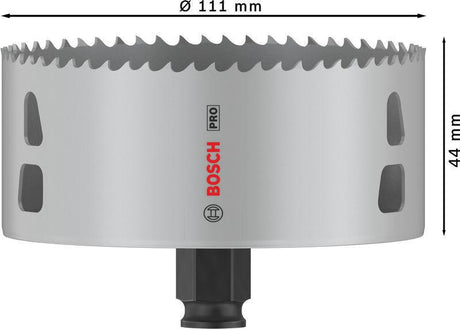 Bosch Lochsäge PRO Multi Material PC Plus 102 mm – HSS mit 8% Kobalt für Stahl und Trockenbau