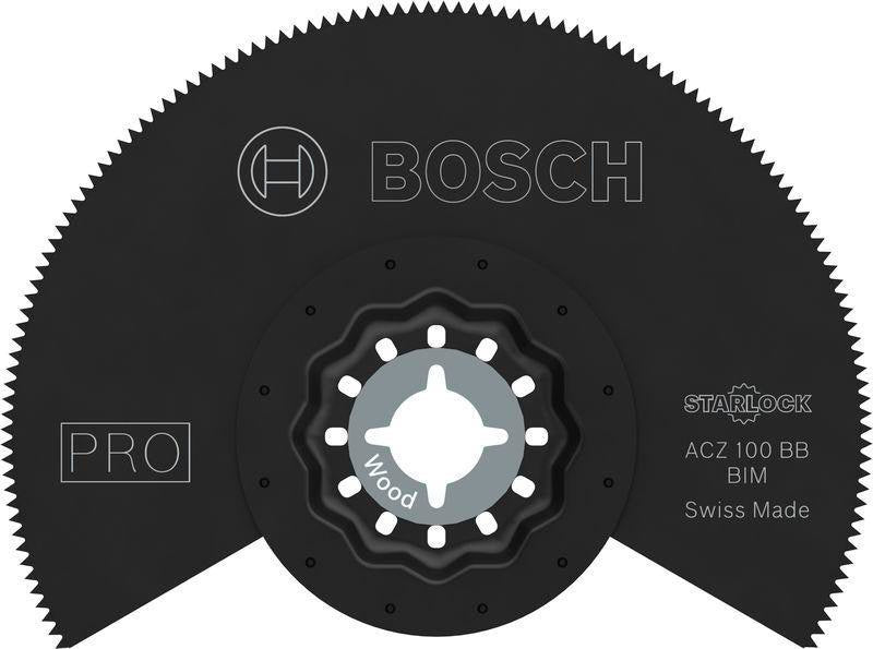 BOSCH Segmentsägeblatt PRO ACZ 100 BB Ø 100 mm Starlock für präzise Holzschnitte