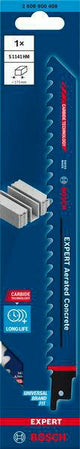 Bosch Säbelsägeblatt Expert Aerated Concrete S-Schaft 225 mm für Porenbeton