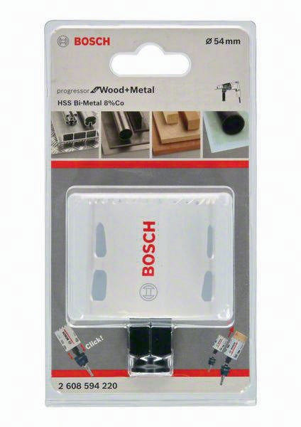 Bosch Lochsäge HSS-Co8 102 mm BIM Progressor for Wood and Metal Power Change Plus