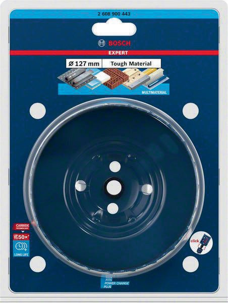 Bosch Lochsäge Expert Tough Material 25 mm Schnitttiefe 60 mm Power Change Plus
