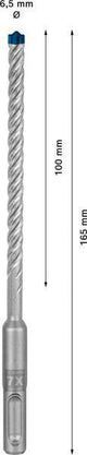 BOSCH Hammerbohrer Expert SDS-7X Ø18 mm, Arbeitslänge 200 mm, SDS-plus