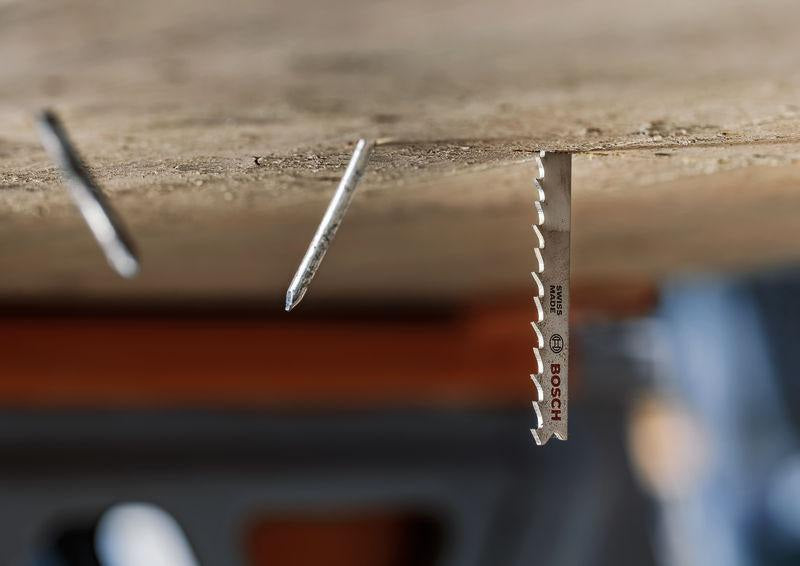 BOSCH Stichsägeblatt T 234 X HCS 5 Stück für Hartholz und Laminat