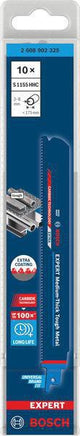 Bosch Säbelsägeblatt S1155HHC für Metall mittlerer Dicke, 225 mm, 10er-Pack