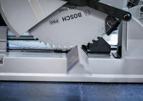 BOSCH Kreissägeblatt PRO Steel HLTCG Ø355 mm Bohrung 25,4 mm Z90 für Metall-Gehrungssägen