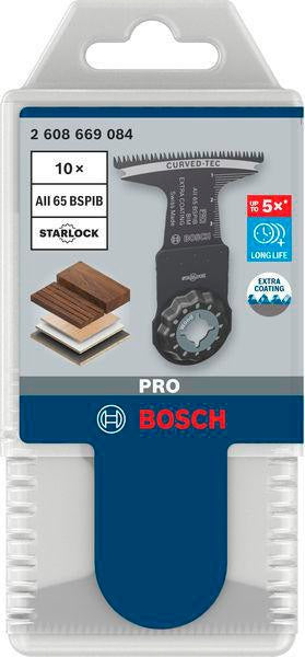 BOSCH Tauchsägeblatt PRO AII 65 BSPIB Starlock – 65 mm für Hartholz und Holzverbundwerkstoffe
