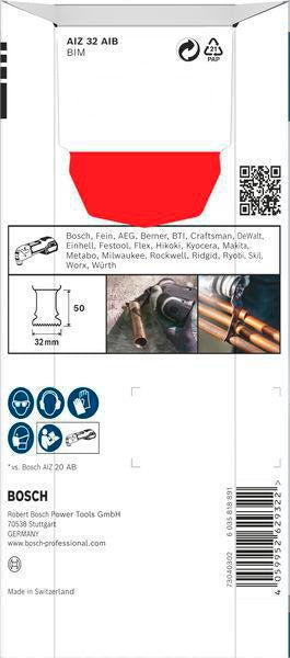 Bosch Tauchsägeblatt AIZ 32 AIB – 32 mm, Starlock, für weiches Metall