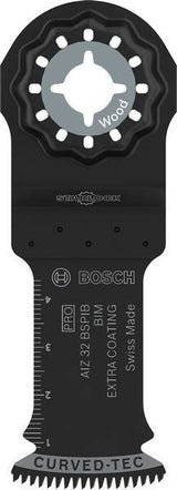 BOSCH Tauchsägeblatt PRO AIZ 32 BSPIB Starlock – 32 mm, Bi-Metall, für Hartholz