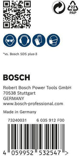 BOSCH Hammerbohrer Expert SDS-7X 5 mm SDS-plus 30 Stück für Stahlbeton