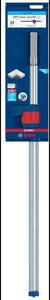 BOSCH Hammerbohrer-Set EXPERT SDS Clean max-8X, 20,0 mm, 650 mm – Staubarm bohren in Stahlbeton
