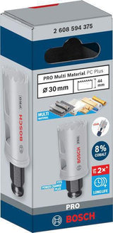 Bosch Lochsäge PRO Multi Material PC Plus 102 mm – HSS mit 8% Kobalt für Stahl und Trockenbau