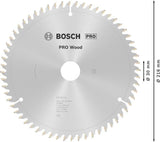 BOSCH Kreissägeblatt PRO Wood AD 216 mm Z48 WZ/N für Kapp- und Gehrungssägen