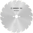 Bosch Kreissägeblatt Construct Wood AD 315 mm Z.20 WZ – Für Baustellenholz mit Fremdkörpern