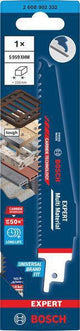 Bosch Säbelsägeblatt Expert Multimaterial 150 mm, Carbide-Technologie, TPI 6-8, für Metall, Holz, Kunststoff