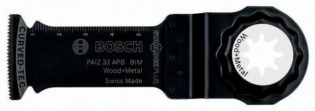 BOSCH Tauchsägeblatt PAIZ 32 APB, 32 mm, Eintauchtiefe 60 mm, Starlock Plus, BIM