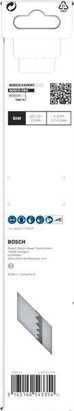 BOSCH Säbelsägeblatt S 611 DF, 150 mm, Bi-Metall, TPI 6, 5 Stück – für Holz und Metall